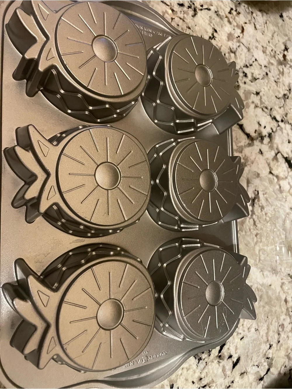 Nordic Ware Pineapple Upside Down Mini Cake Pan